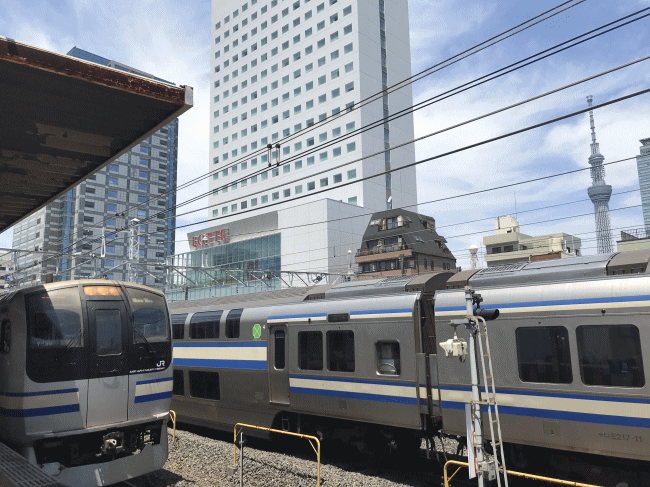 ロッテシティホテル錦糸町と東京スカイツリー