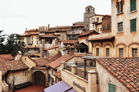 ホテルミラコスタ、トスカーナサイドの外観