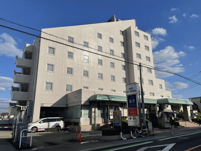 所沢パークホテルの外観