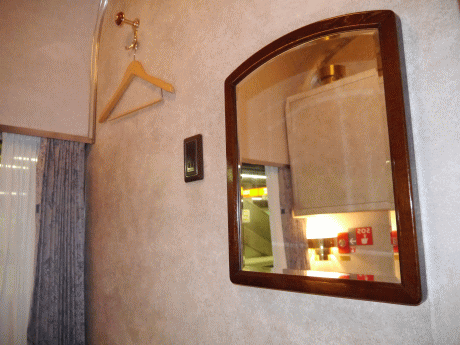 シングルデラックスの姿見