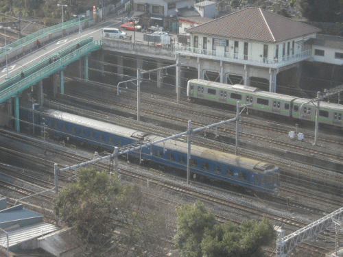 寝台特急北斗星も通過する写真