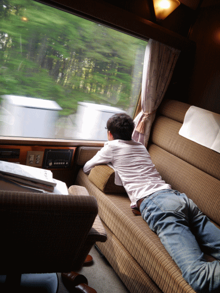 北斗星ロイヤルでくつろぐ2