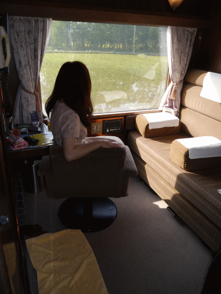 北斗星ロイヤルでくつろぐ3