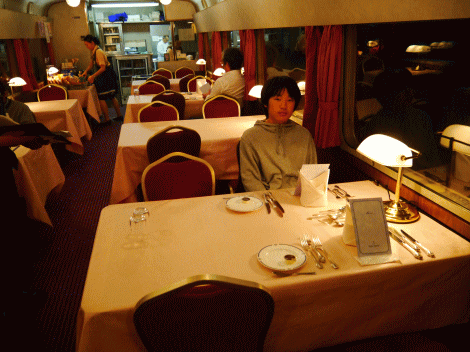 北斗星の食堂車