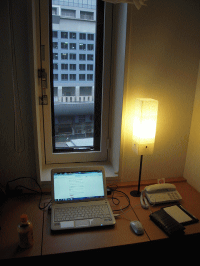 小窓からもトレインビュー