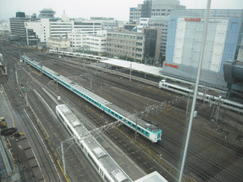 国鉄型車両の特急くろしお号