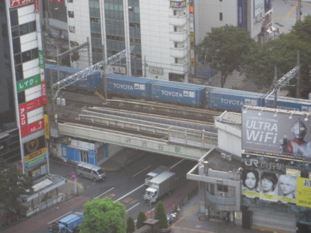 山手貨物線の列車