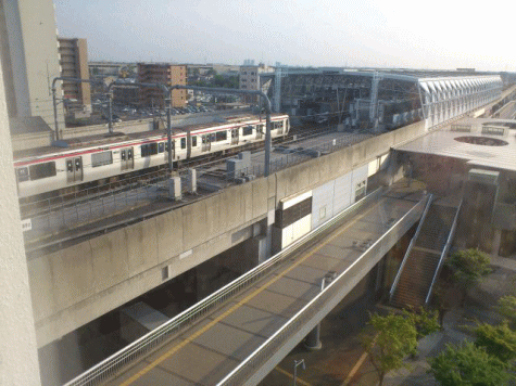 ラインが入っていない車両