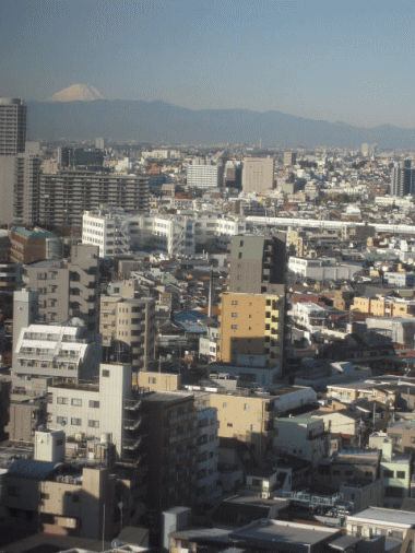 富士山と新幹線