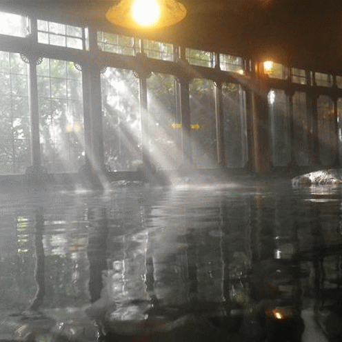 大丸別荘の風呂