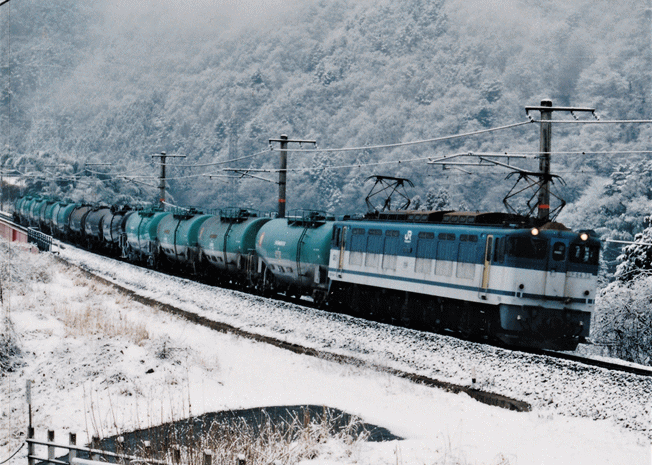 中央西線のEF64（1998年）