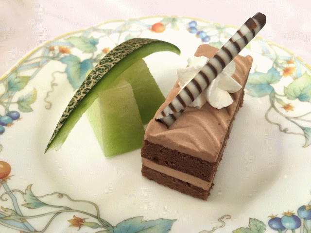 潮来ホテルの食事のデザート