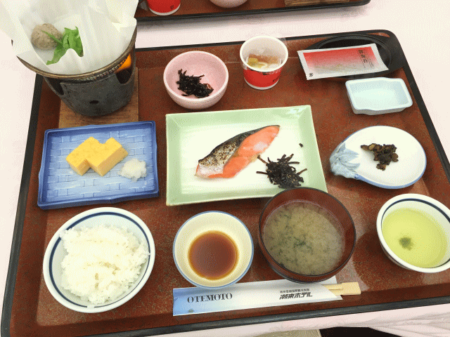 潮来ホテルの朝食