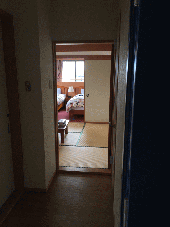 潮来ステーションホテルの洋室ツイン