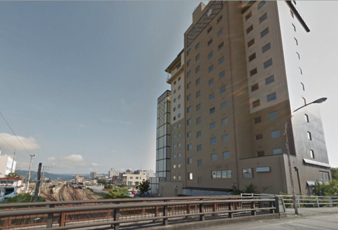 飛騨花里の湯 高山桜庵（たかやまおうあん）と高山本線の位置関係