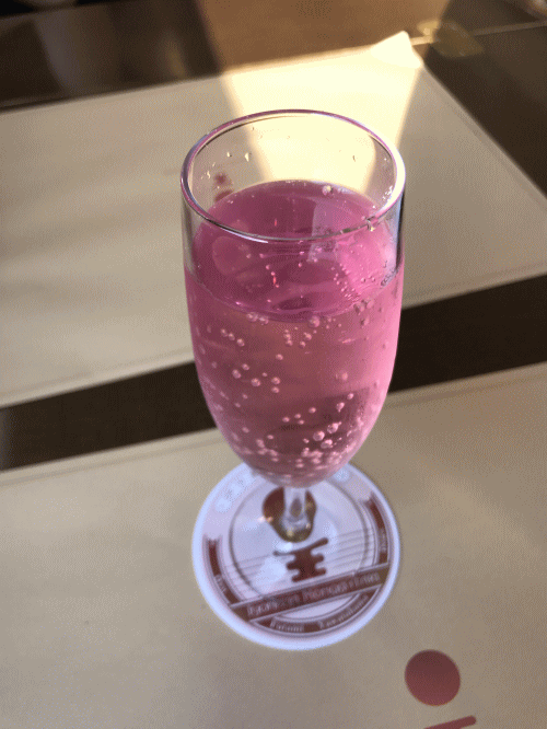 カクテルセイントローズグラス（伊予灘ものがたり）