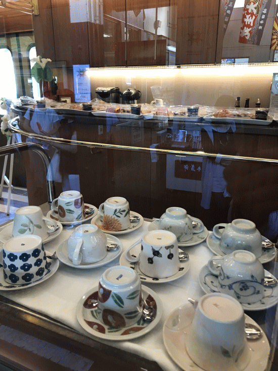 伊予灘ものがたり道後編の食事の用意