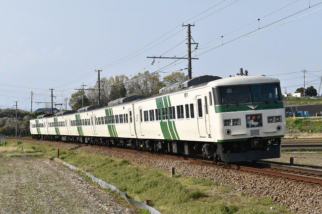 特急「踊り子117号」修善寺行