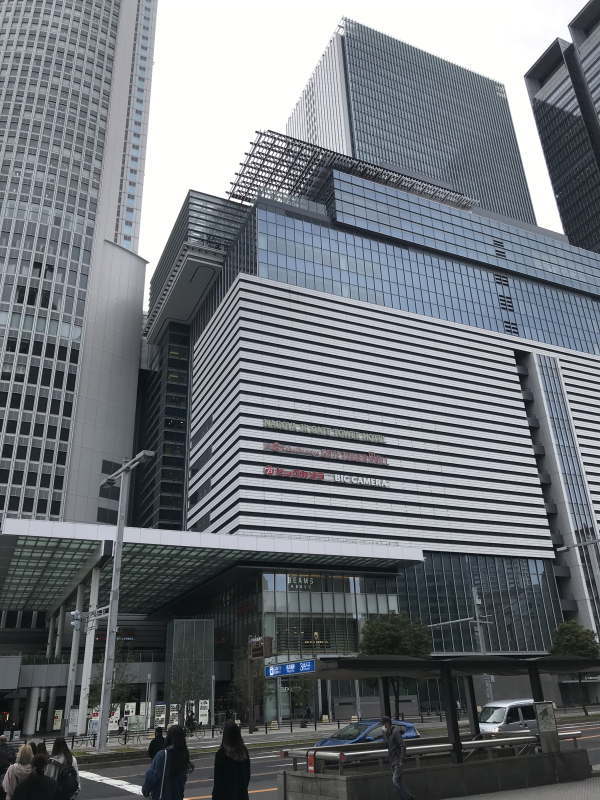 名古屋JRゲートタワーホテル(名古屋駅前から撮影)