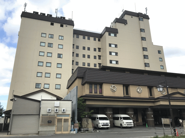 南部屋・海扇閣の外観