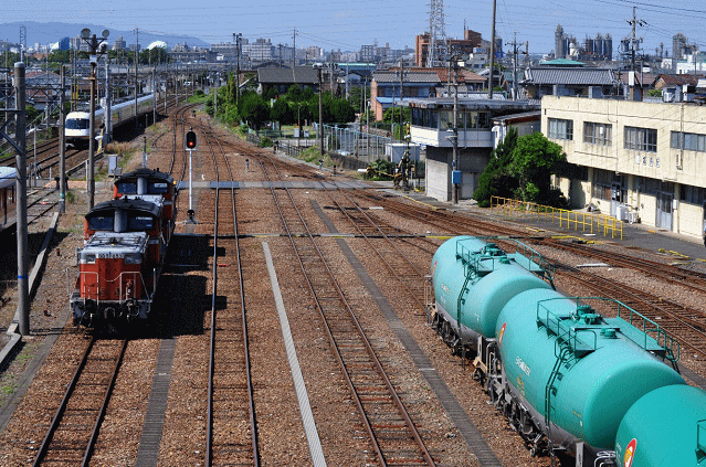 塩浜貨物駅構内