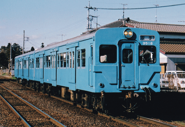 国鉄キハ35系由来の関東鉄道キハ350形・稲戸井駅