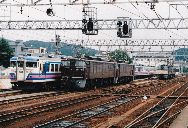 信越本線時代の軽井沢駅