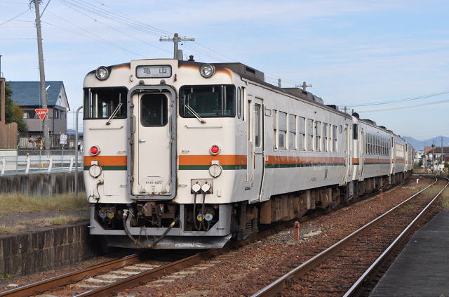 JR東海・紀勢線のキハ40の5両編成