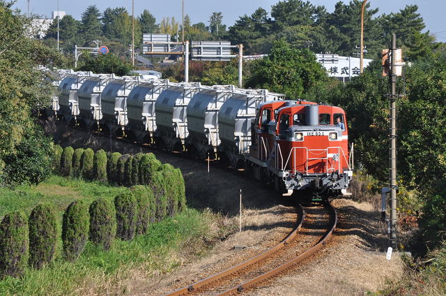 衣浦臨海鉄道の貨物列車