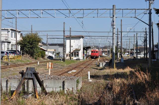 碧南駅を南側から
