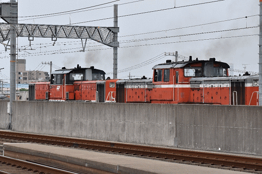 関西本線臨8072列車に「DD51－853」が運用