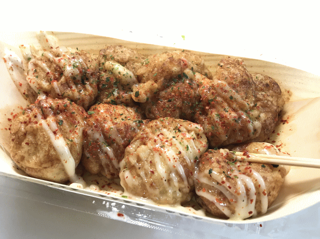 たこ焼「粉武士」のおススメのタコ焼き