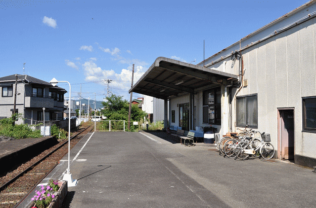 紀伊御坊駅のホーム