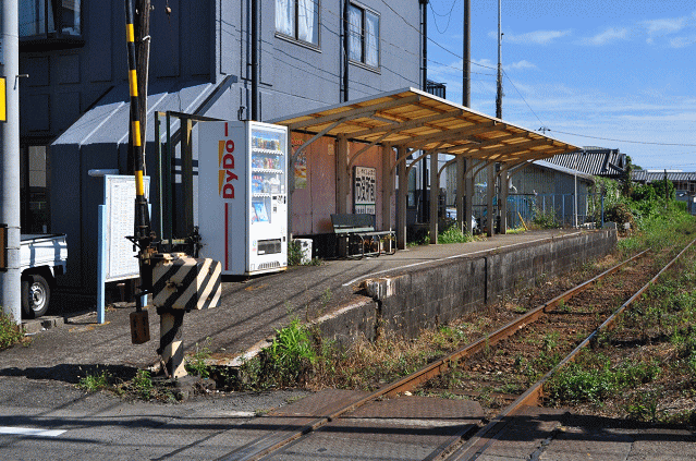 紀州鉄道の市役所前駅