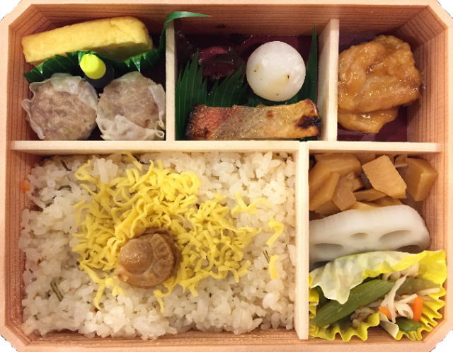 おべんとう・冬(崎陽軒)の中身