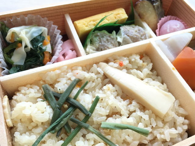 おべんとう・春(崎陽軒)の山菜ごはん