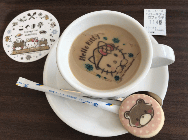 ハローキティカフェラテ