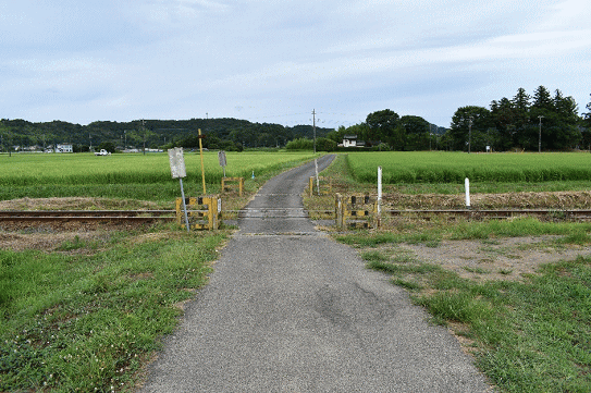 上総鶴舞駅付近の踏切の撮影地