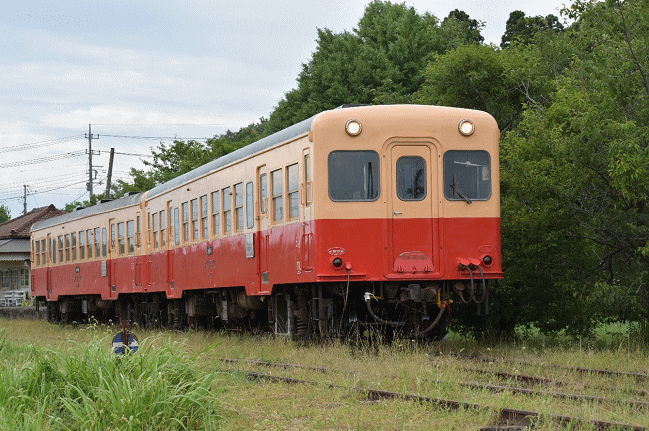 小湊鉄道の撮影（上総鶴舞駅付近）