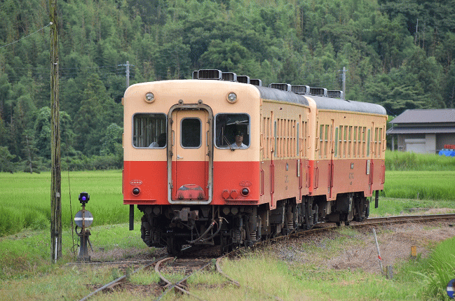 小湊鉄道の撮影（上総鶴舞駅付近）