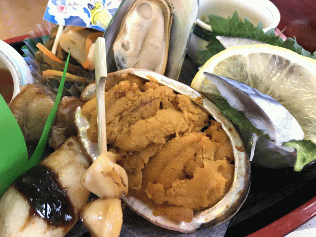 大漁舟歌御膳（三陸鉄道こたつ列車）