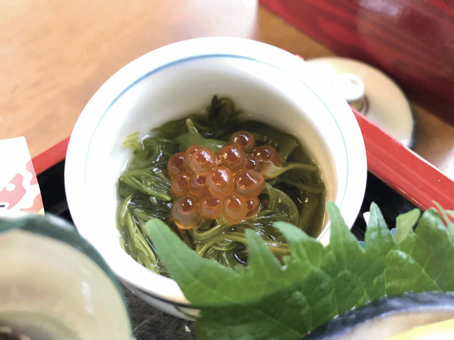 大漁舟歌御膳（三陸鉄道こたつ列車）