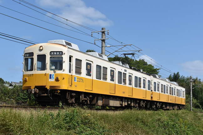 元京急700形（羽床駅近くの撮影地）