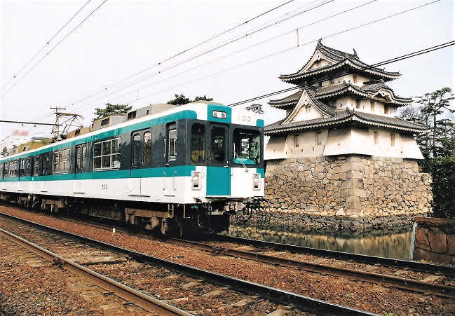 元名古屋市営地下鉄名城線車両（琴電）
