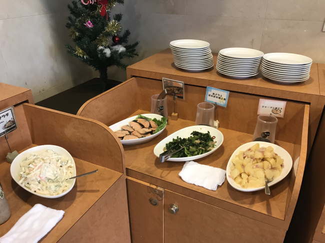 くれたけインいわたの朝食バイキング