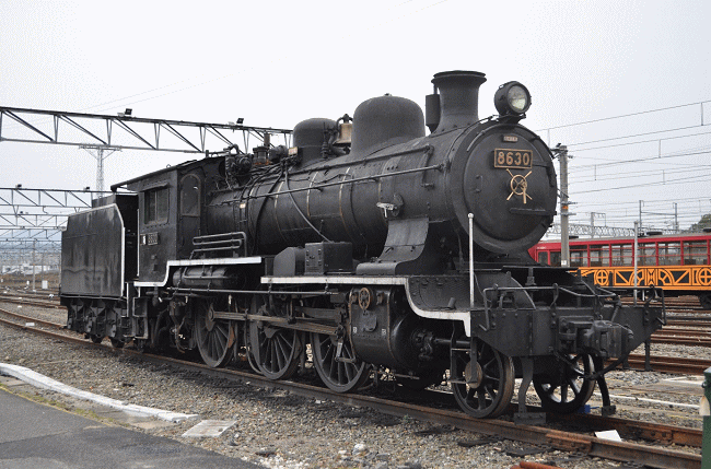 京都鉄道博物館の8620形8630号機