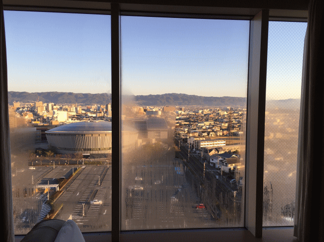 ホテルランドマーク和歌山の窓