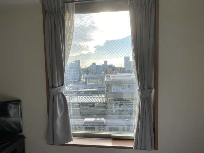 ライフイン勝田駅西の窓