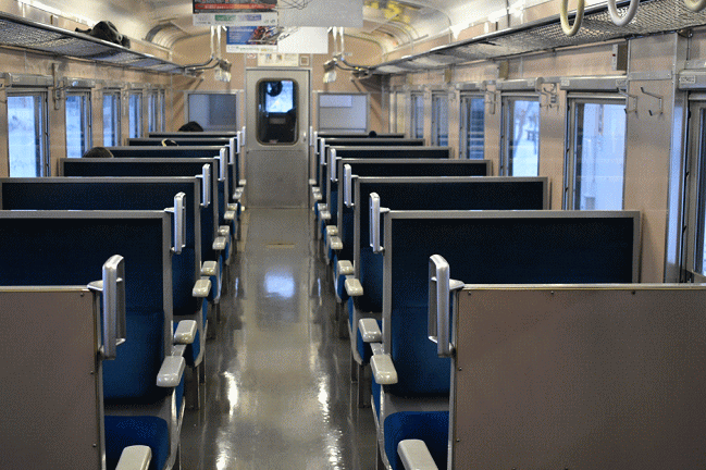 キハ40の車内