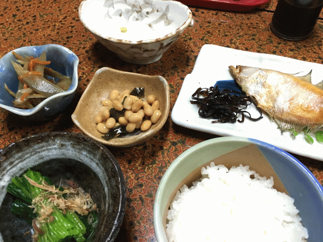 酒鮮の宿まるやすの朝食